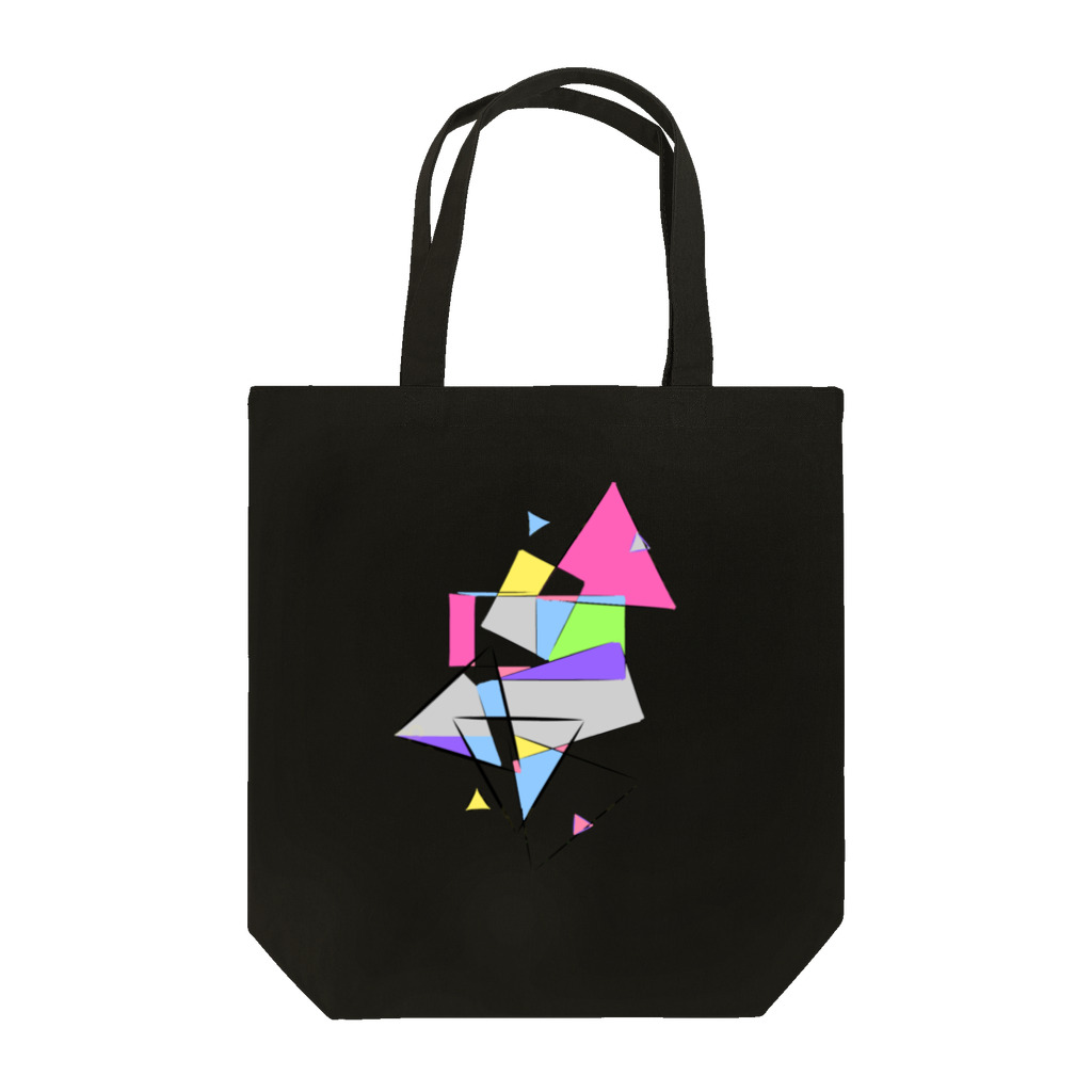 茶碗蒸しのぎんなんネコの幾何学ワールド Tote Bag