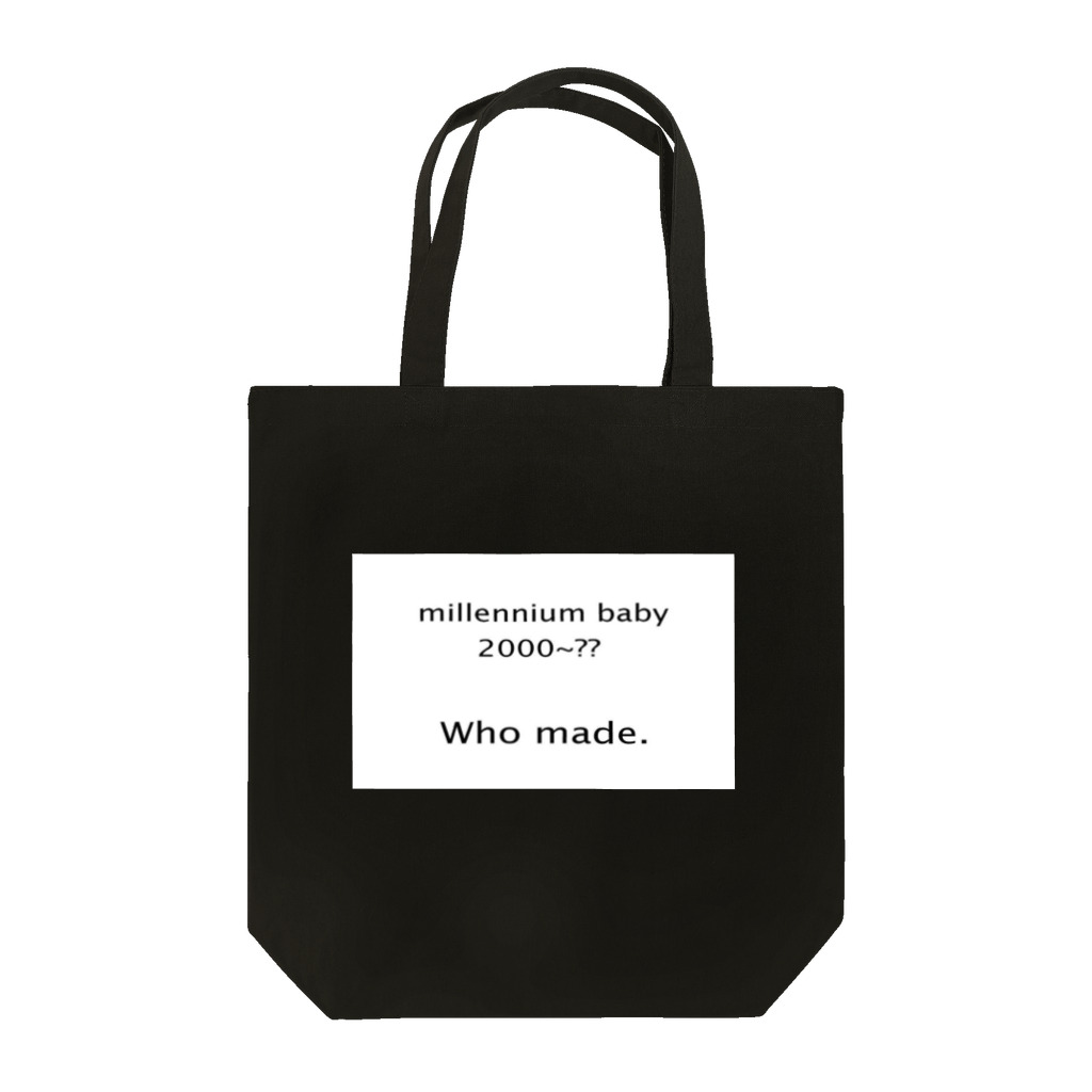 Millennium babyのMillennium babyトートバッグ Tote Bag