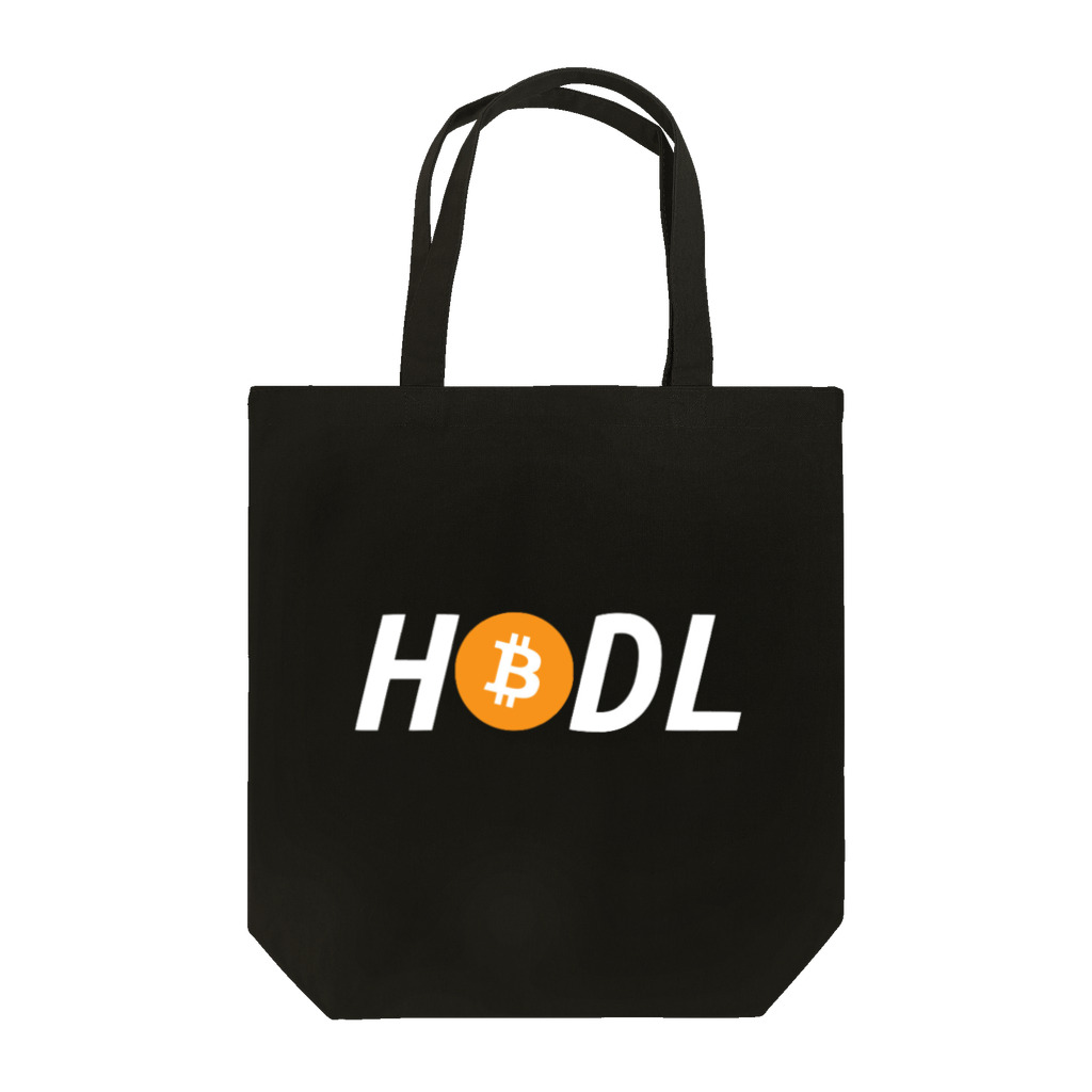 CryptoCurrencyCircleのHODLシリーズ(BTCロゴ) トートバッグ