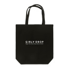 ♡GIRLY DROP GOODS♡のがりどろ黒トートバッグ（ロゴ） トートバッグ