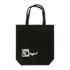 .JUICY-SHOP. | JOYFULのJOYFUL | Longing Cat | Left Bottom | Positive white Tote Bag