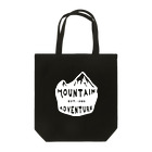 BASE-CAMPのBASE MOUNTAIN WHITE 02 Tote Bag