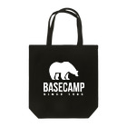 BASE-CAMPのBASE BEAR 02 WHITE トートバッグ