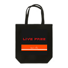 オシャレになりたい😭のLive free  One's life Tote Bag