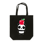 イラスト MONYAAT のパンダ！ズレぱんだちゃんのリンゴ食べたの誰？　 Tote Bag