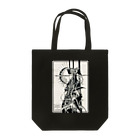 THORES柴本(トーレスしばもと) THORES Shibamotoの漆黒月の旋律(モノクローム) Tote Bag