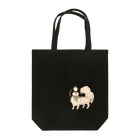 ヤマネコ。の部屋の狆　ブルーリボン Tote Bag