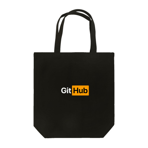 GitHub ロゴ風 トートバッグ