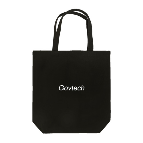 Govtech（正面のみ） トートバッグ
