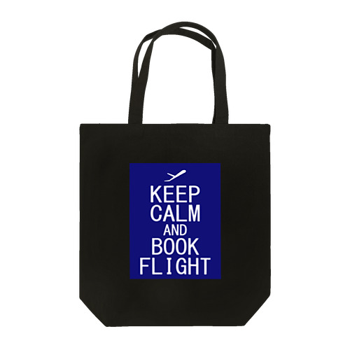 KeepCalm/blue Tote Bag