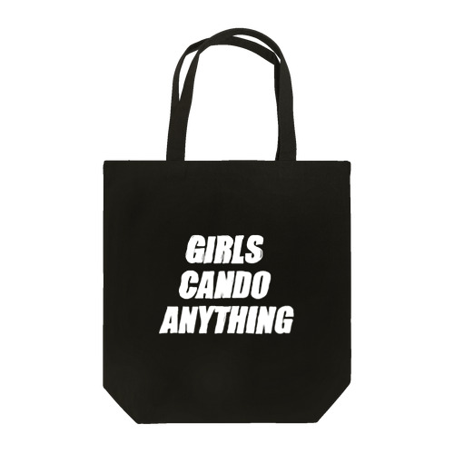 can do anything (white) トートバッグ