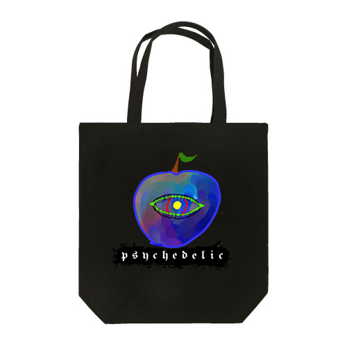 サイケデリックアップル(Psychedelic apple) Tote Bag