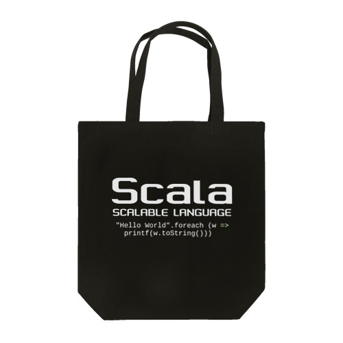 プログラミング言語トートバッグ(scala) トートバッグ