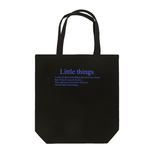 Little things  トートバッグ