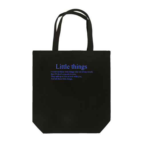 Little things  Tote Bag