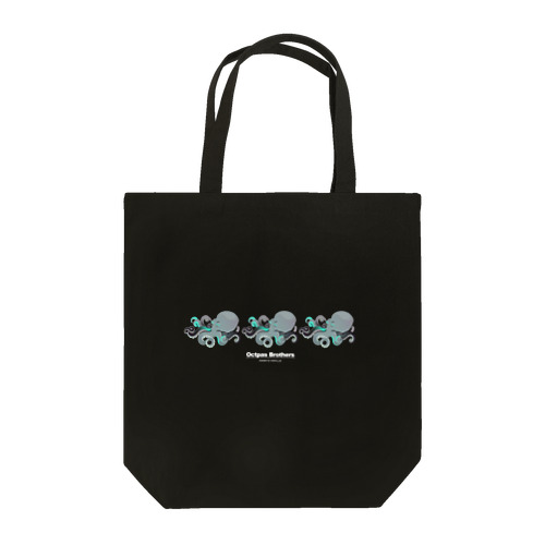 Octopus Brothers【ブルー】 Tote Bag