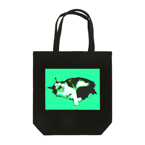 メインクーンあくび（猫） Tote Bag
