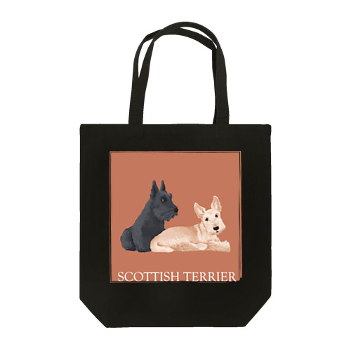 My favirite terriers drom A to Z　~S~ SCOTTISH TERRIER トートバッグ