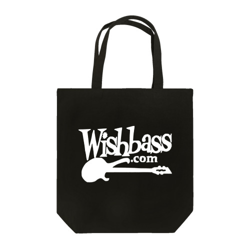 Wishbass Enthusiasts (White Logo) トートバッグ