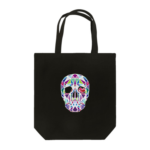 STAINED SKULL Tote Bag