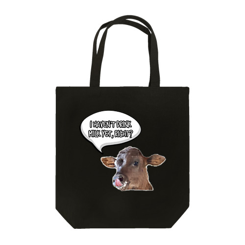 Happy cows♪ 吹き出しver Tote Bag