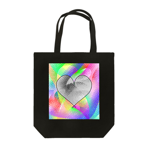 Colors of the heart Tote Bag