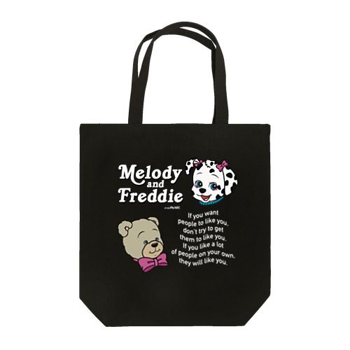 Melody and Freddie Tote Bag