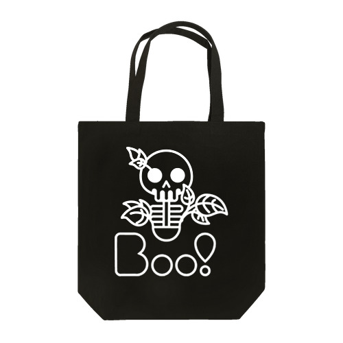 Boo!(ガイコツ) Tote Bag