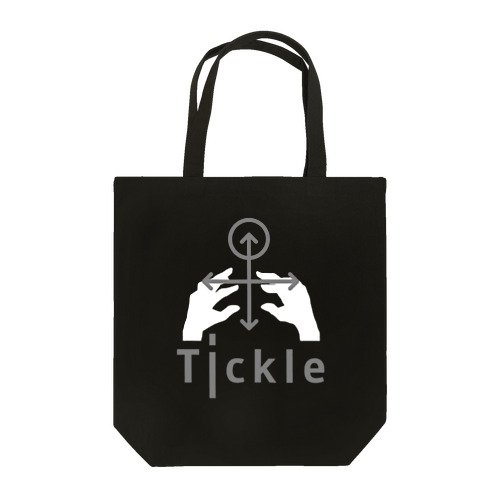 tickleグッズ(布地濃い色用) トートバッグ