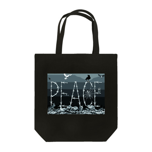 PEACE有刺鉄線-MAD AMANO Tote Bag