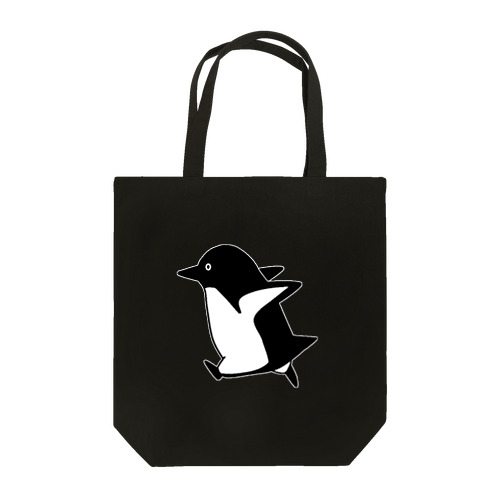 走るアデリーペンギン Tote Bag