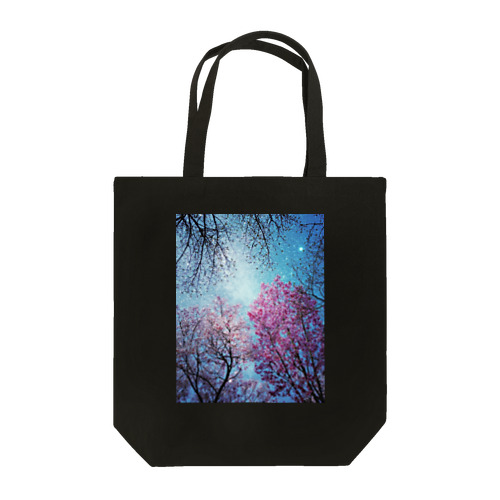 桜×宇宙 Tote Bag