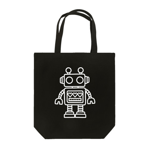 ロボット（モノトーン） Tote Bag