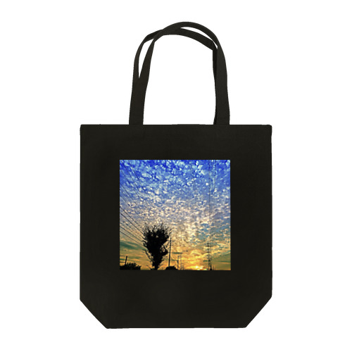 sunset blue Tote Bag