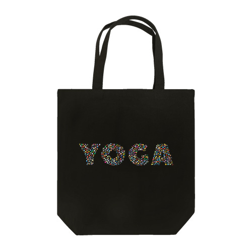 ヨガシルエット「YOGA」 Tote Bag