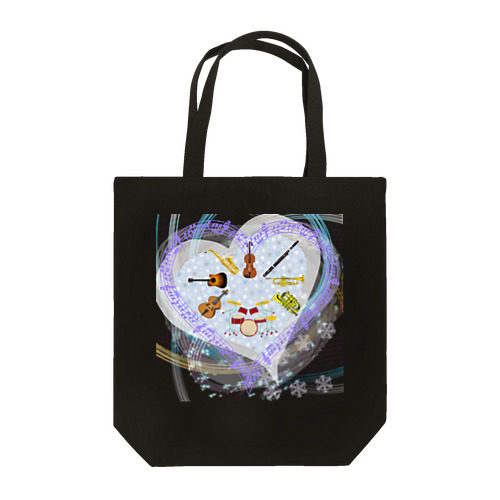 winter notes Tote Bag