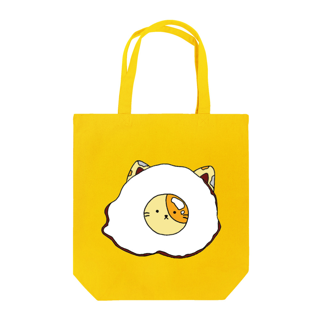 サンタ村の目玉焼きキャット【お顔】 Tote Bag