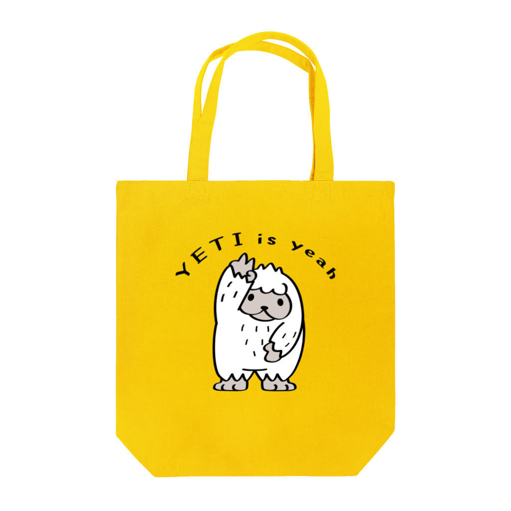 イラスト MONYAAT のCT104 YETI is yeah*A*ぼく Tote Bag