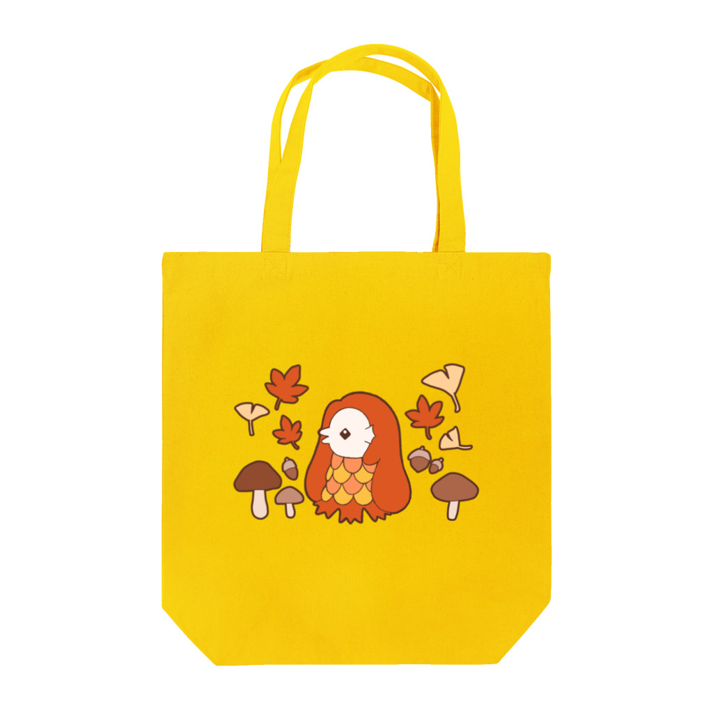 かわいいもののおみせ　いそぎんちゃくの秋アマビエ Tote Bag