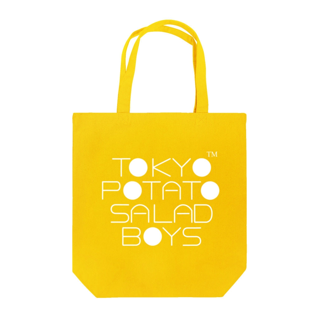 東京ポテトサラダボーイズ公式ショップの東京ポテトサラダボーイズ公式ネオクラシック(白)ロゴ Tote Bag