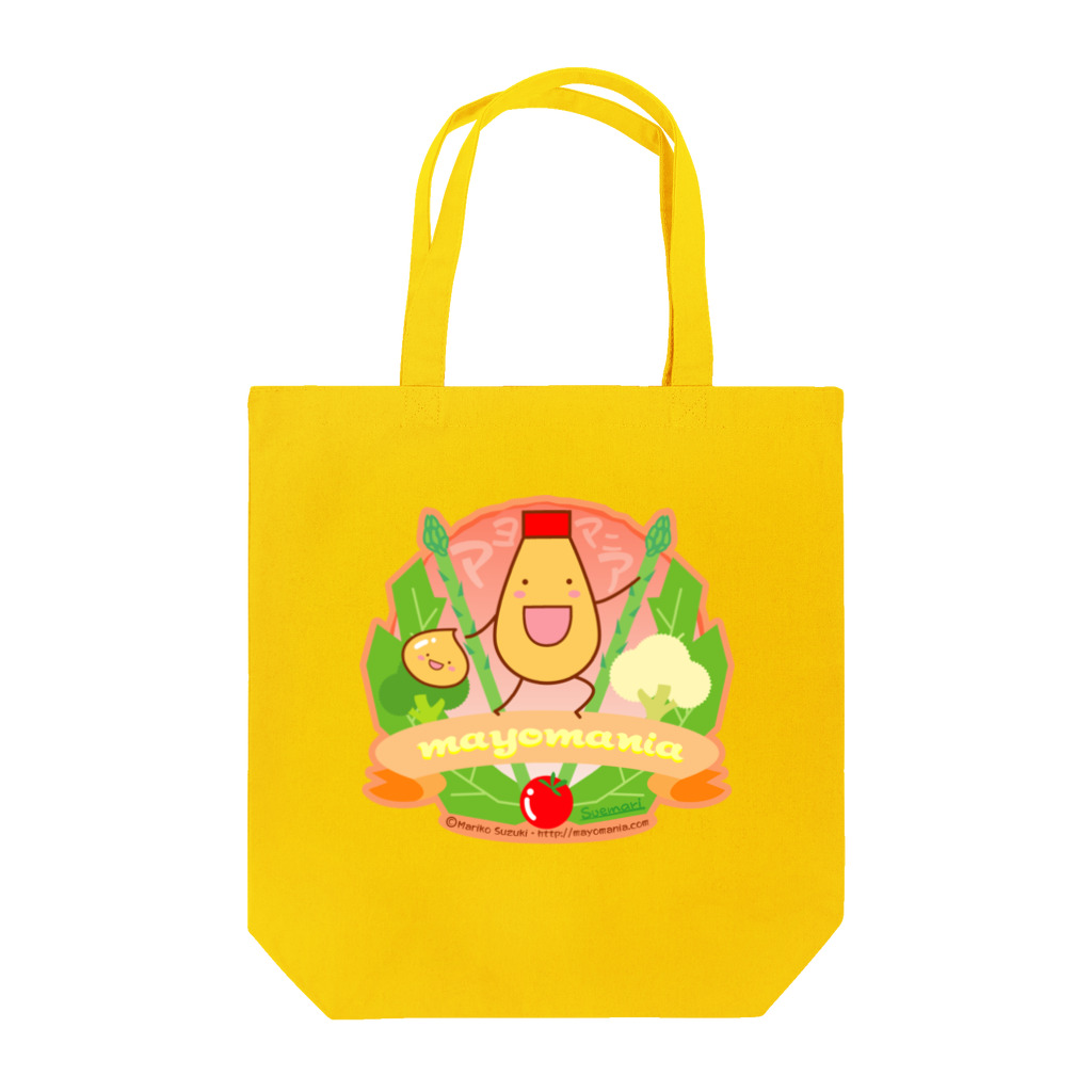 スー屋 suzuri店のマヨマニア Tote Bag