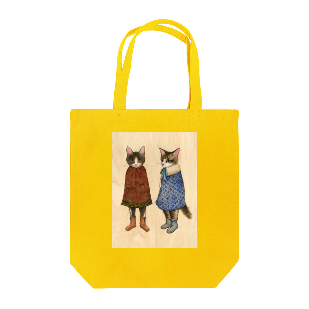 猫野ぺすかのyu-yu&shin-shin Tote Bag