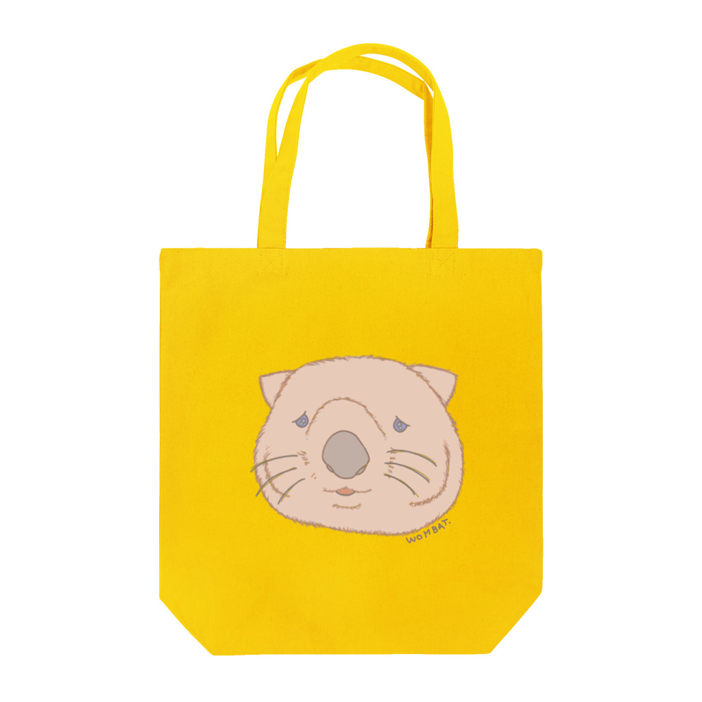 🍎デグーと服と雑貨屋さん🍏のwombat 　#ウォンバットグッズ Tote Bag