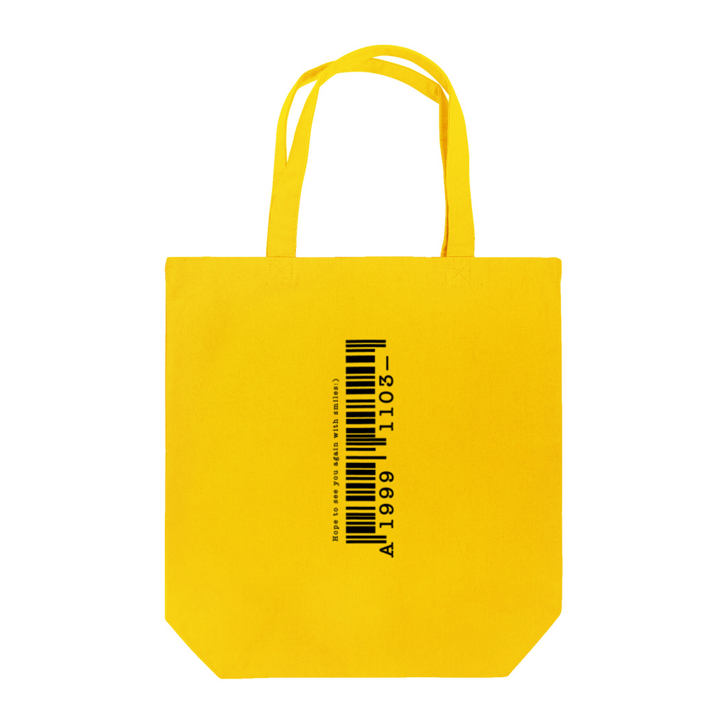 アライロのバーコード Tote Bag