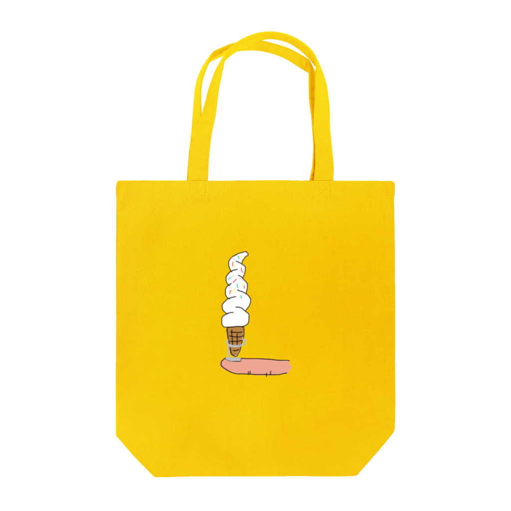 Papicookの3Dネイル　ソフトクリーム Tote Bag