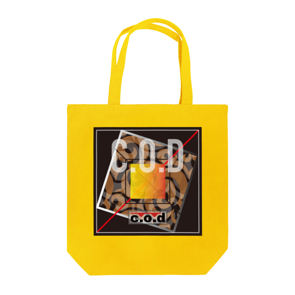 [C.O.D]shopの[C.O.D] logo design series トートバッグ