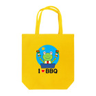 🐸かえるさんと仲間たち🐸のBBQ大好きかえるさん Tote Bag