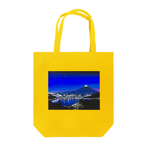 富士山と街灯り Tote Bag