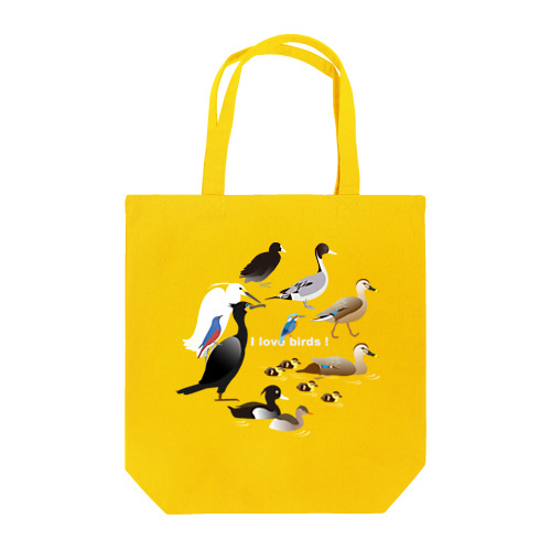 I love birds C Tote Bag