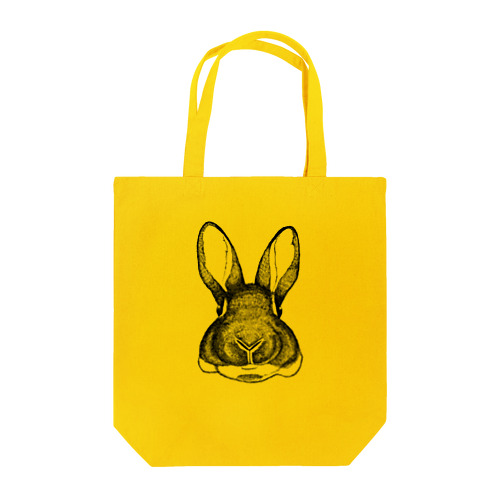 bunny face Tote Bag